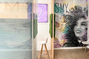 Mural SmySecret sonreir